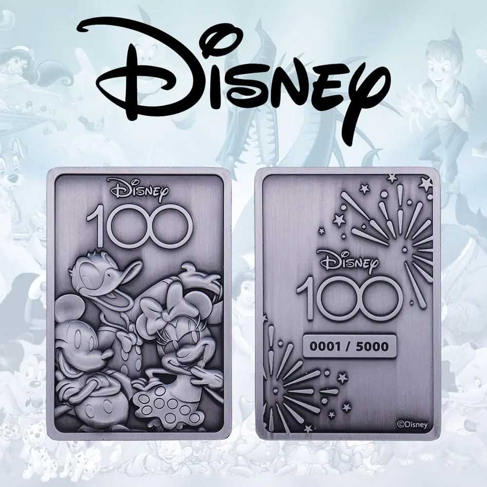 Disney Metallbarren 100th Anniversary Limited Edition termékfotó