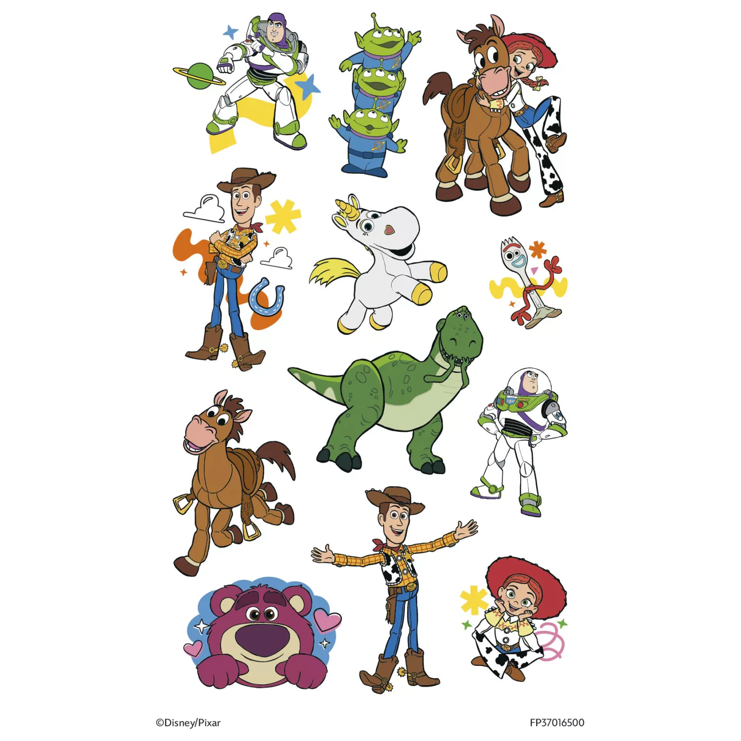 Disney Toy Story Adventure Tattoo 12 Stück Produktfoto