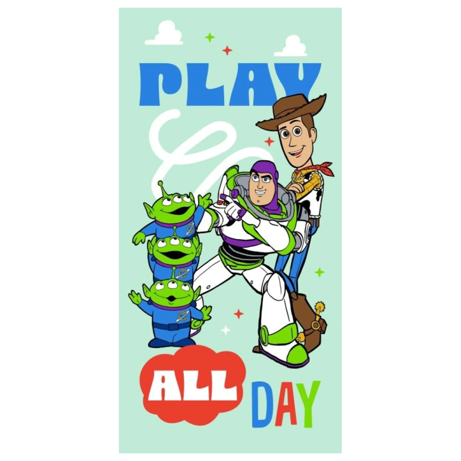 Disney Toy Story All Day Handtuch 70x140cm Produktfoto