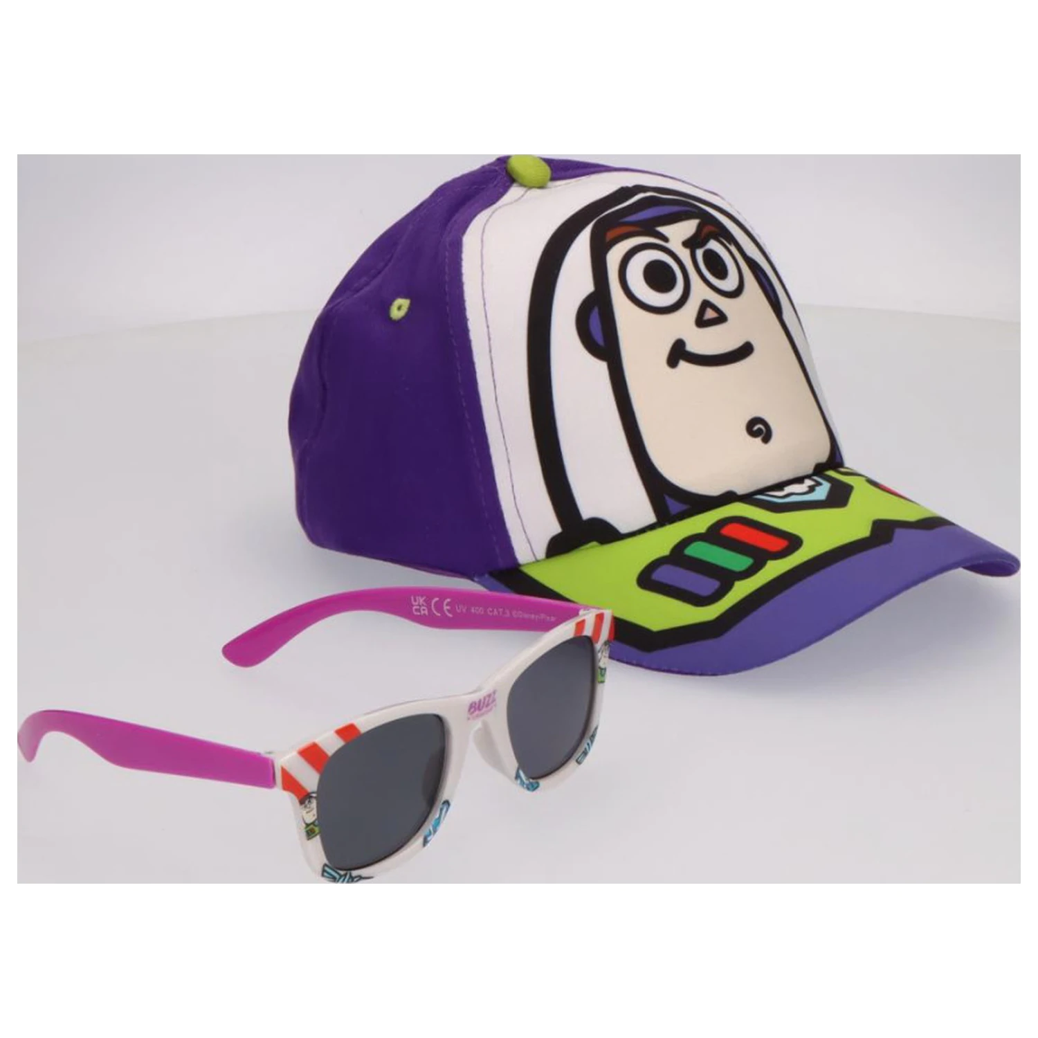 Disney Toy Story Buzz Sonnenbrille und Baseballkappe Set Produktfoto