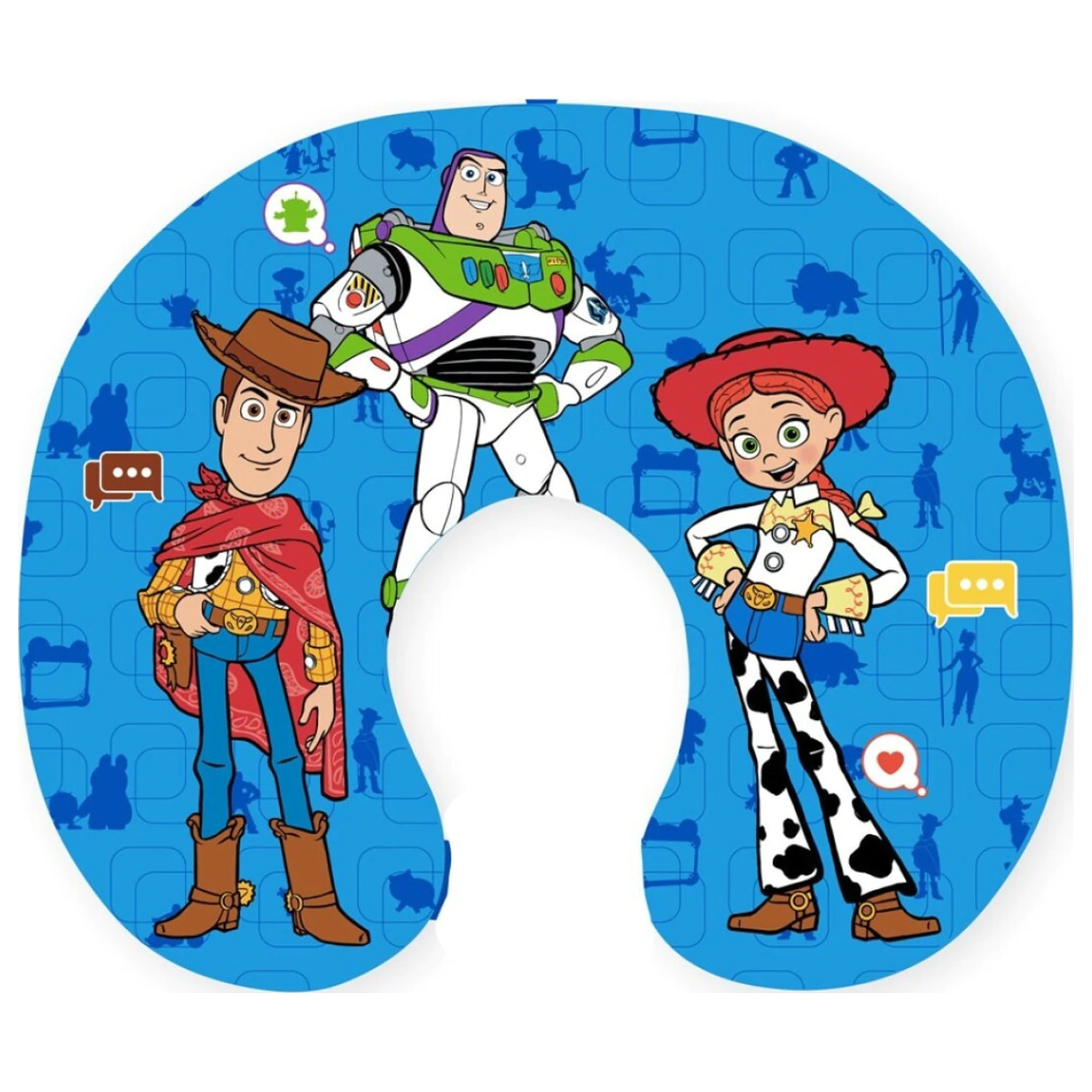 Disney Toy Story Cowboys Reisekissen, Nackenkissen Produktfoto