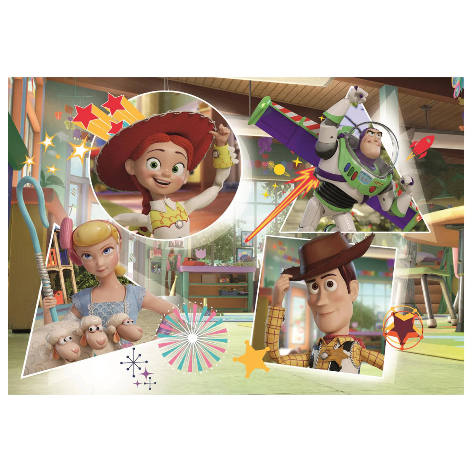 Disney Toy Story Crew 104-teiliges Puzzle Produktfoto