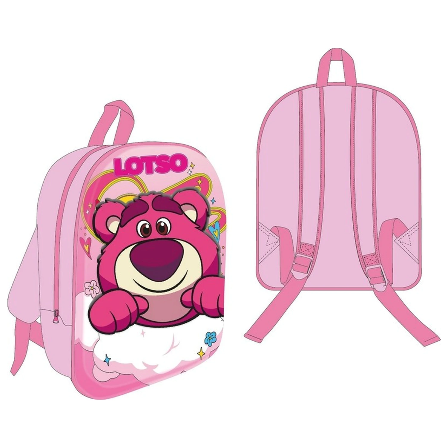 Disney Toy Story Lotso 3D Rucksack, Tasche 30 cm Produktfoto