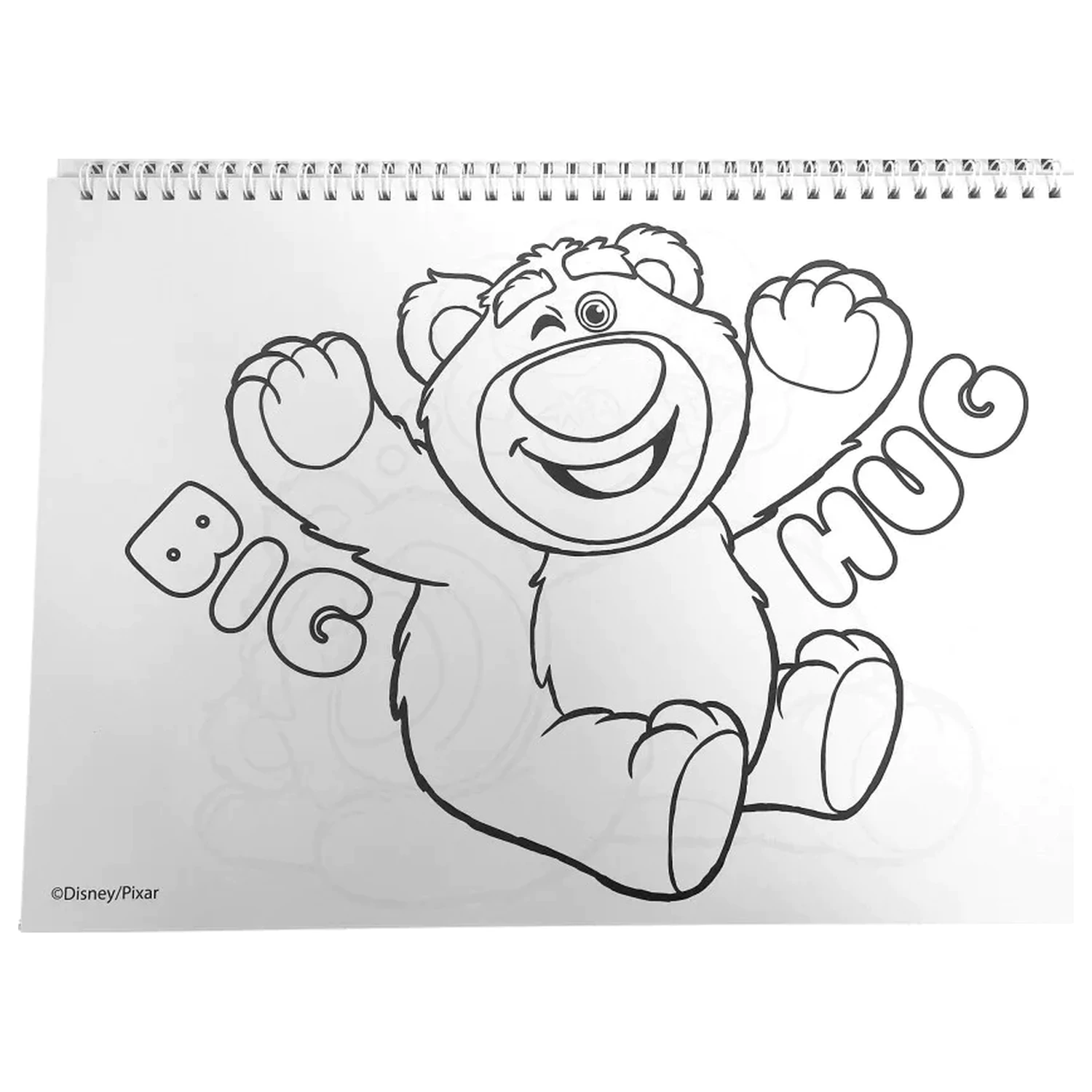 Disney Toy Story Lotso A4 Spiral Skizzenbuch 40 Blätter mit Stickern Produktfoto