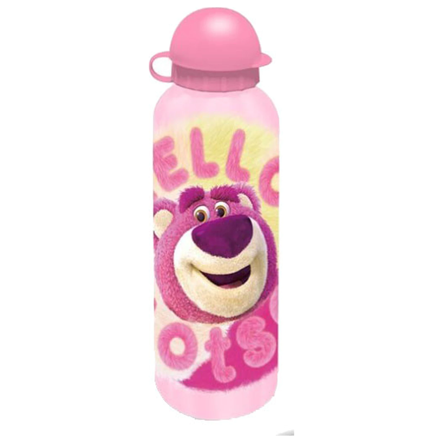 Disney Toy Story Lotso Hello Aluminium Trinkflasche mit Trinkkappe 500 ml Produktfoto
