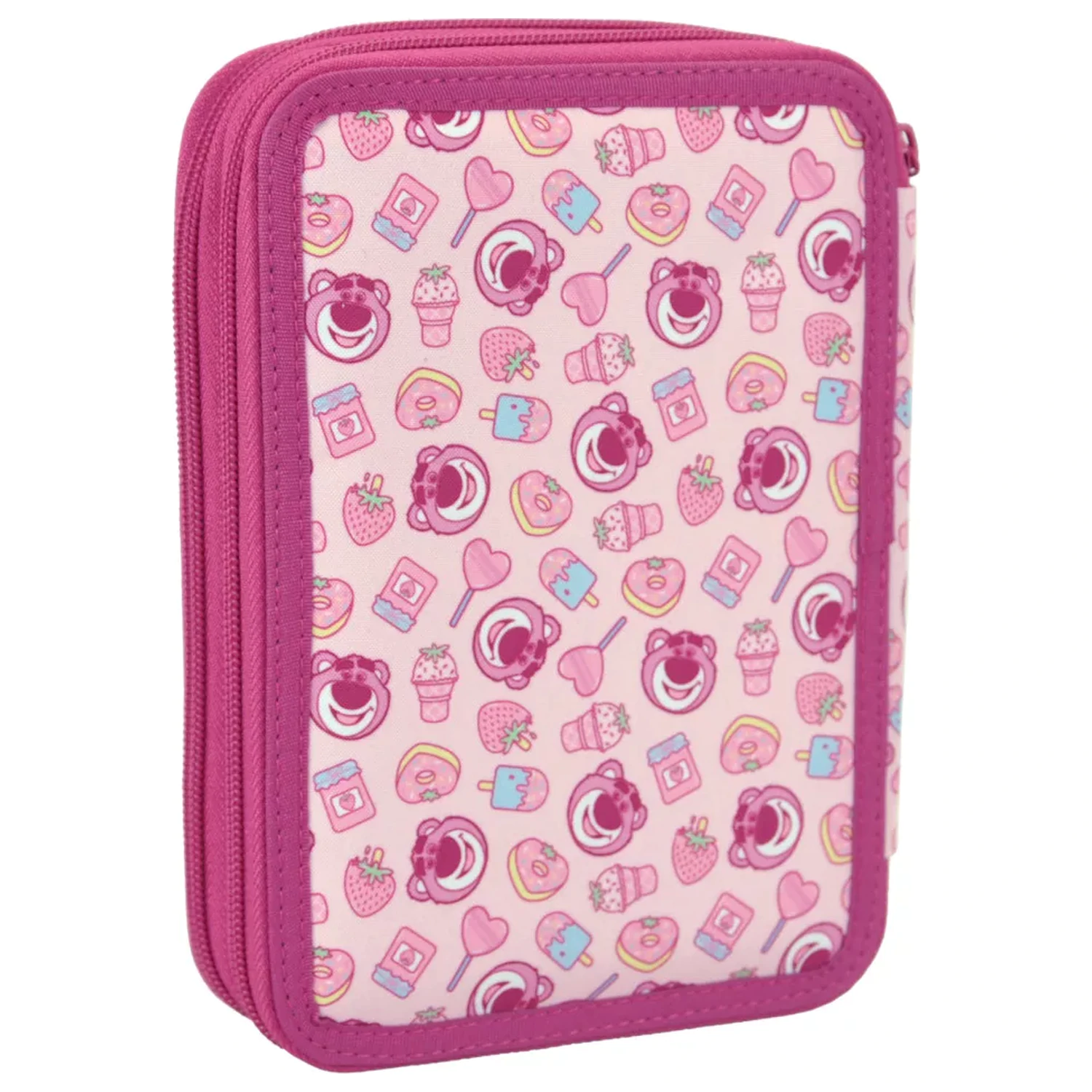 Disney Toy Story Lotso Konfitüre gefüllt zweistöckiges Federmäppchen Produktfoto