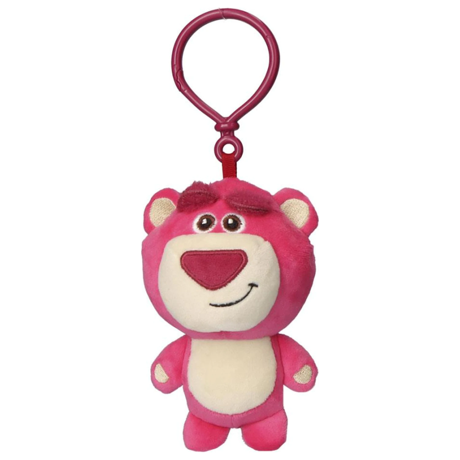 Disney Toy Story Lotso Pink 3D Plüsch Figur Schlüsselanhänger, Taschenanhänger 13 cm Produktfoto