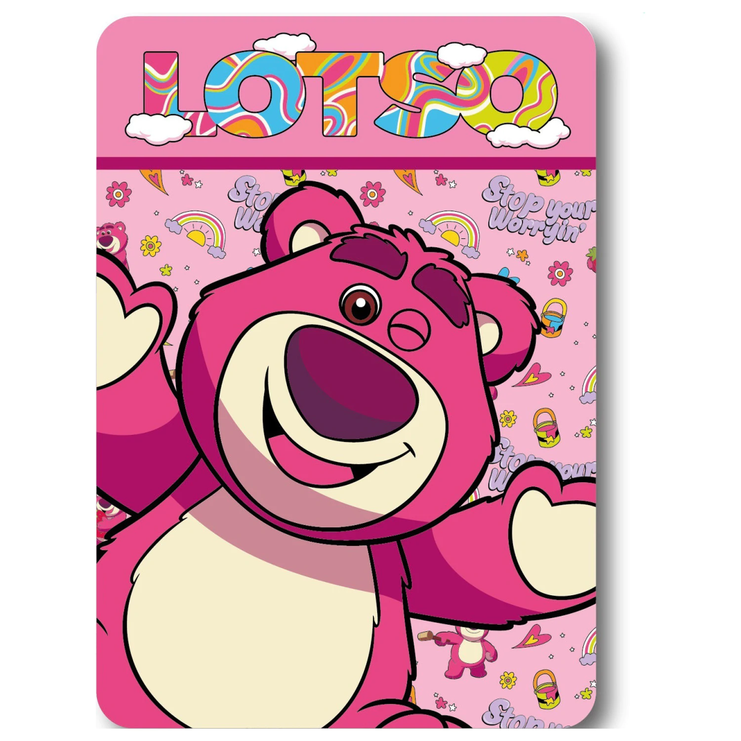 Disney Toy Story Lotso Fleecedecke Produktfoto