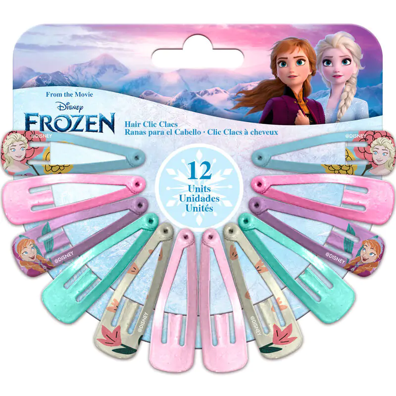 Disney Frozen 12-er Haarspangen Set Produktfoto