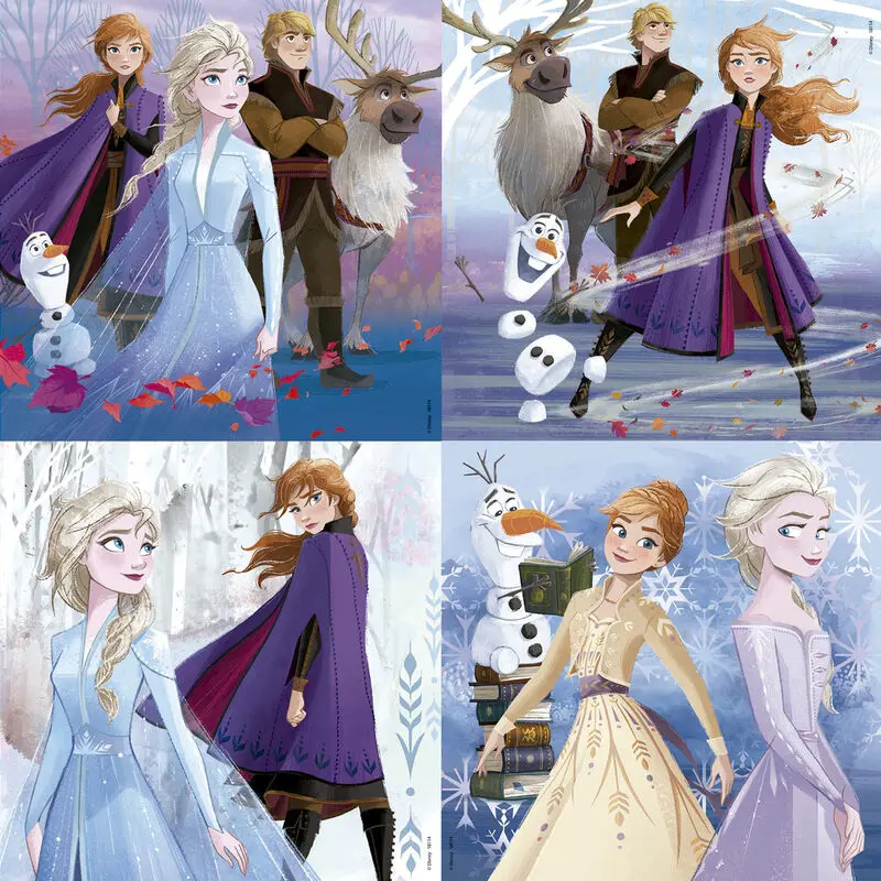Disney Frozen 2 Puzzle 12-16-20-25St termékfotó