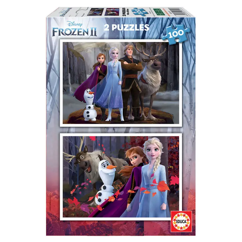 Disney Frozen 2 Puzzle 2x100St termékfotó