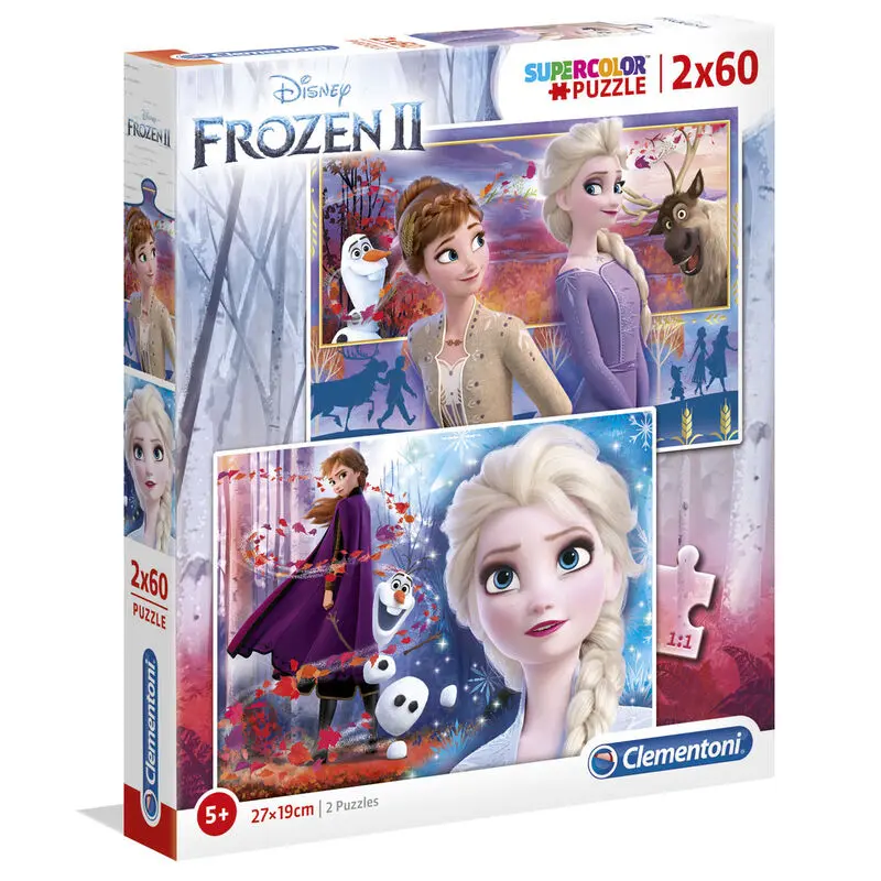 Disney Frozen 2 Puzzle 2x60 Teile Produktfoto