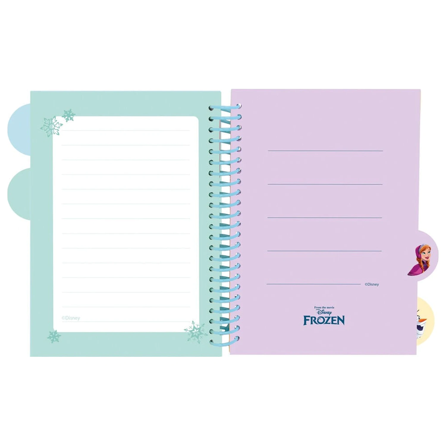 Disney Frozen A5 Notizbuch Produktfoto