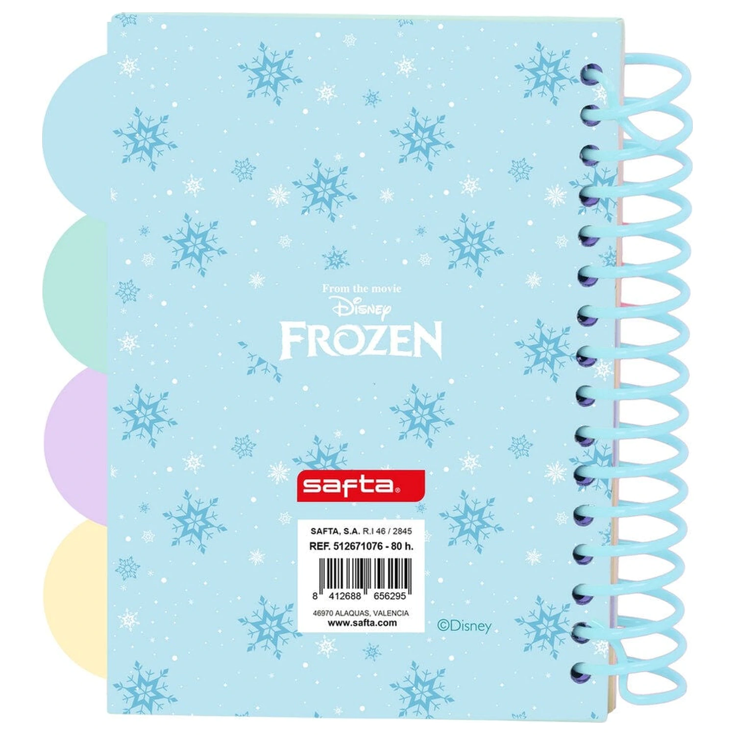 Disney Frozen A6 Notizblock Produktfoto
