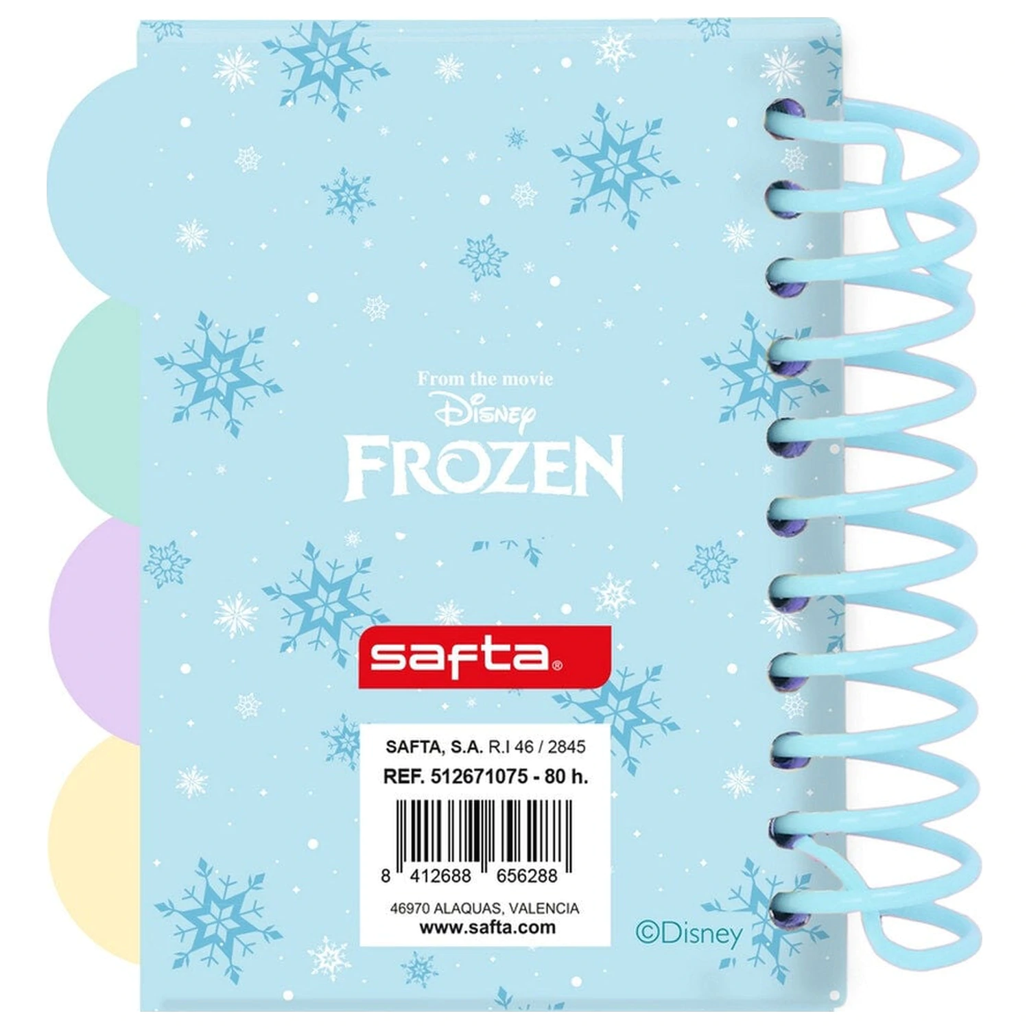 Disney Frozen A7 Notizblock Produktfoto