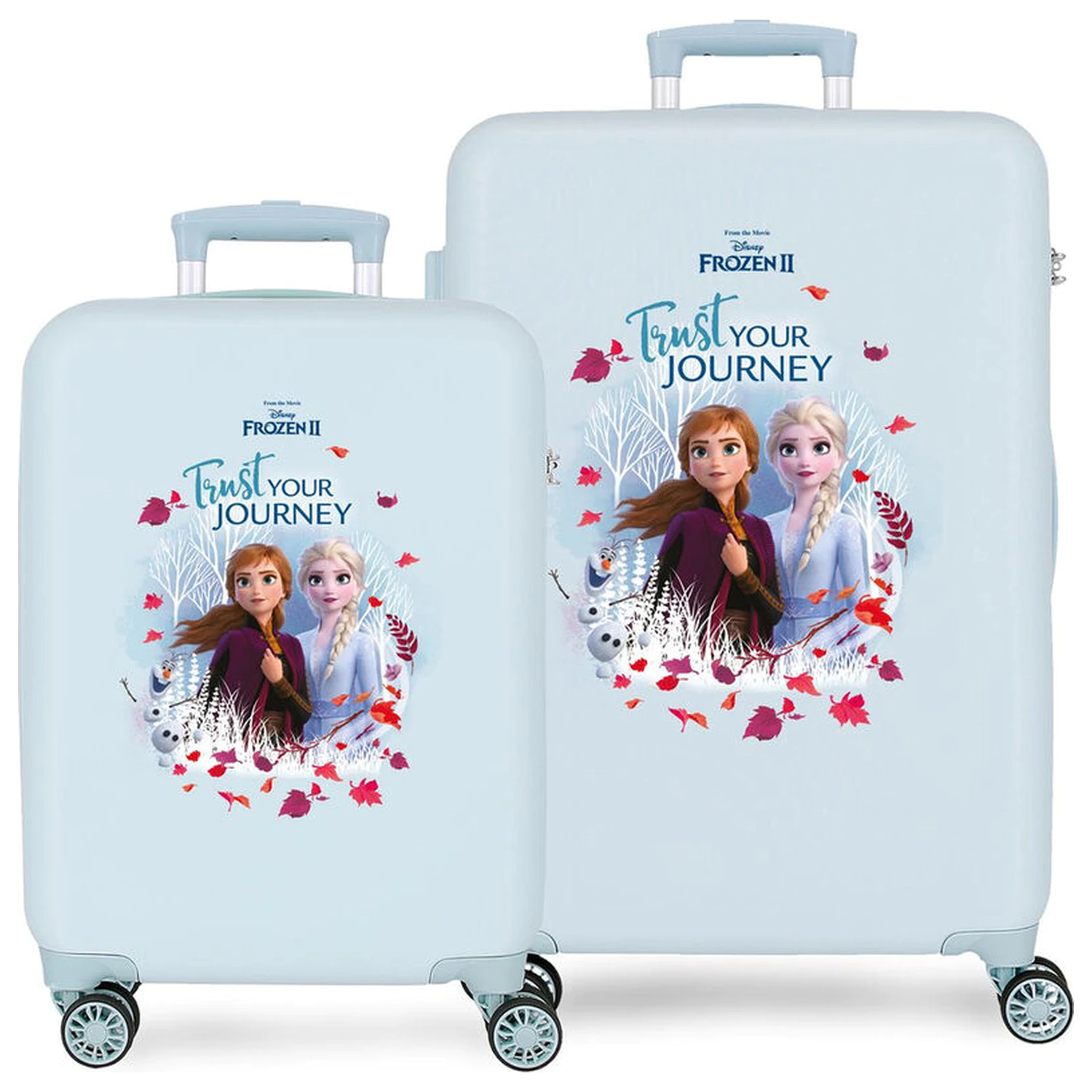 Disney Frozen ABS 2-teiliges Trolley Koffer Set 55/65 cm Produktfoto