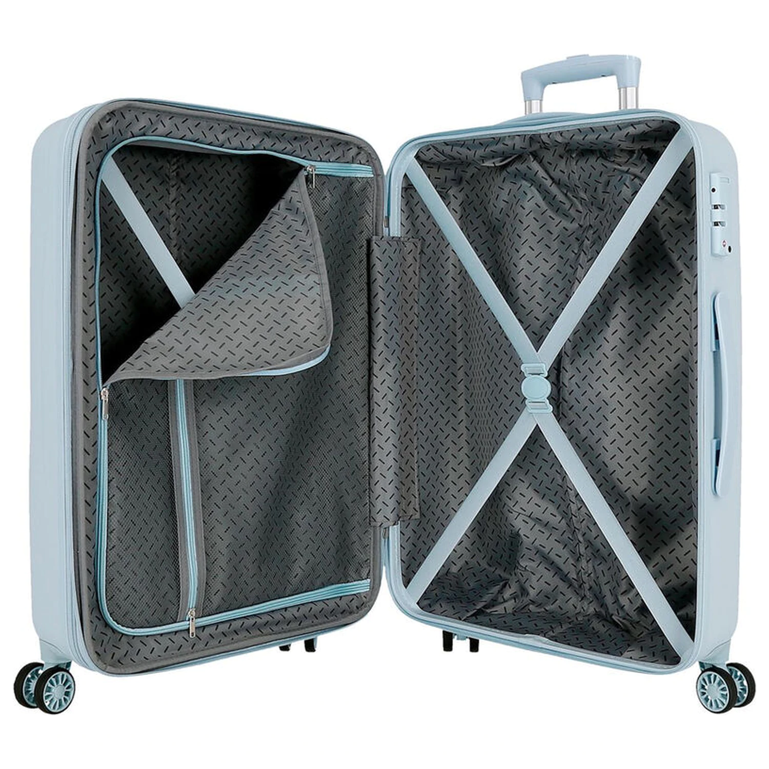 Disney Frozen ABS 2-teiliges Trolley Koffer Set 55/65 cm Produktfoto