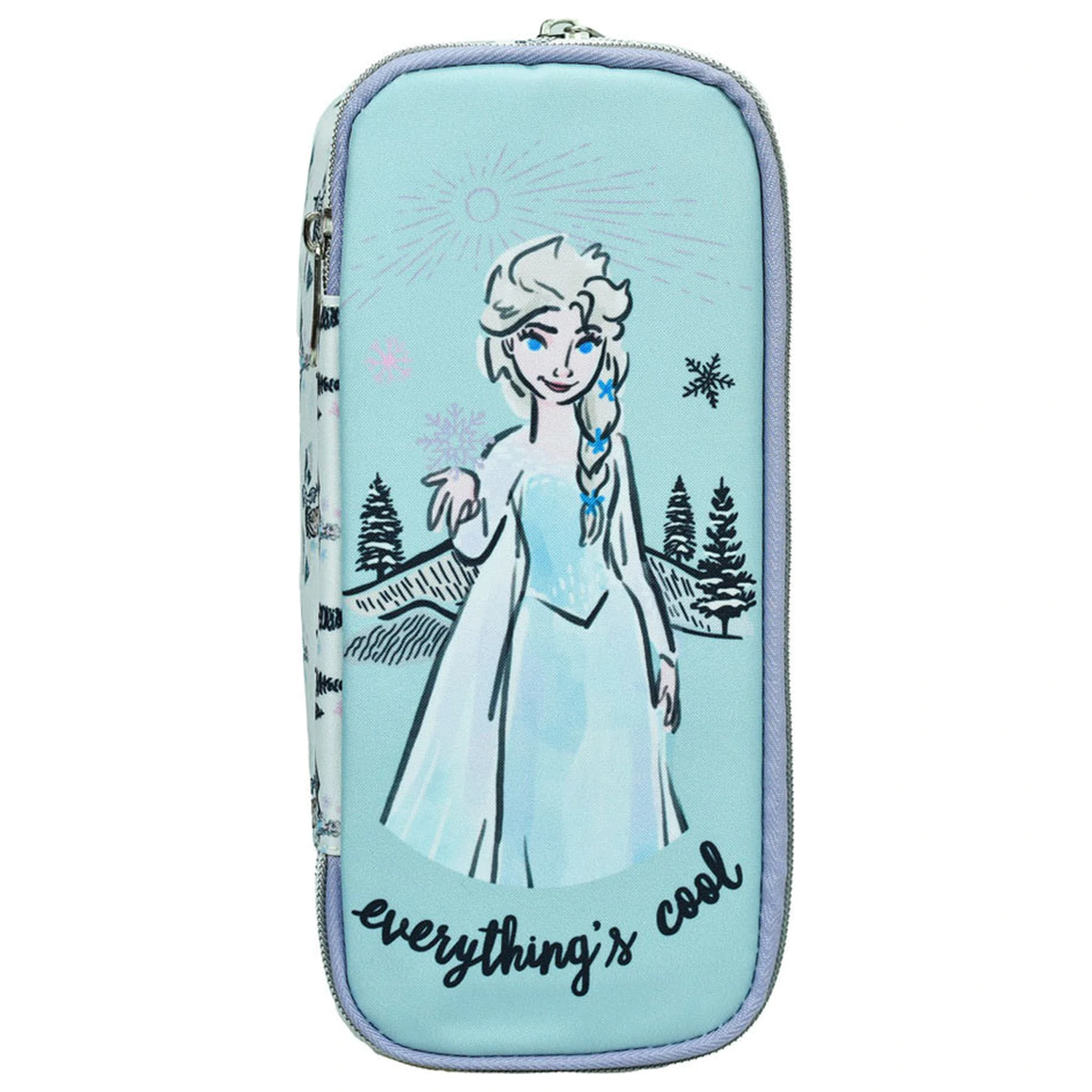 Disney Frozen Adventure 2-Fächer Federmäppchen 26 cm Produktfoto
