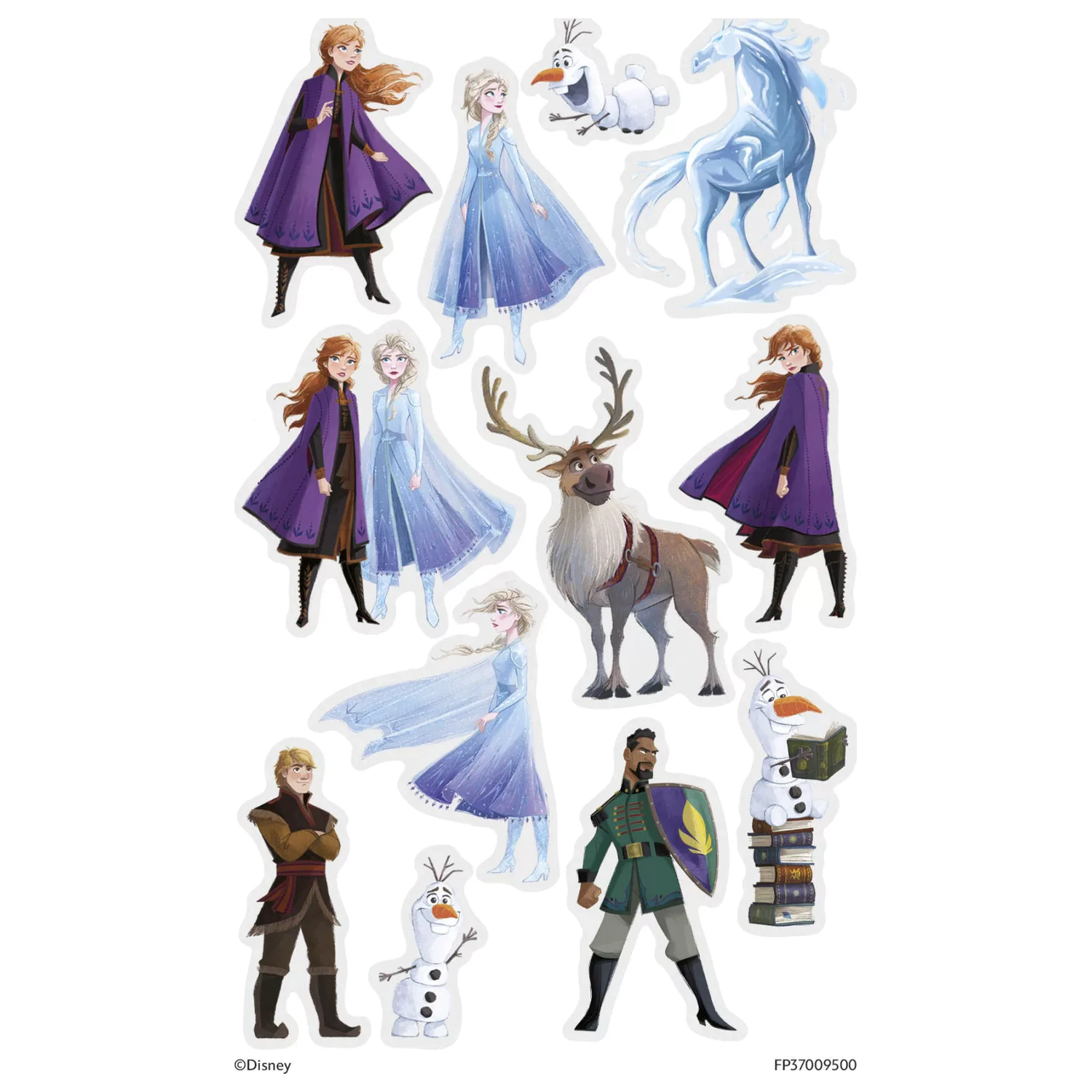 Disney Frozen Adventure Tattoo 12-teilig Produktfoto