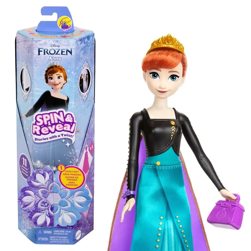 Disney Frozen Anna Spin Reveal Puppe termékfotó