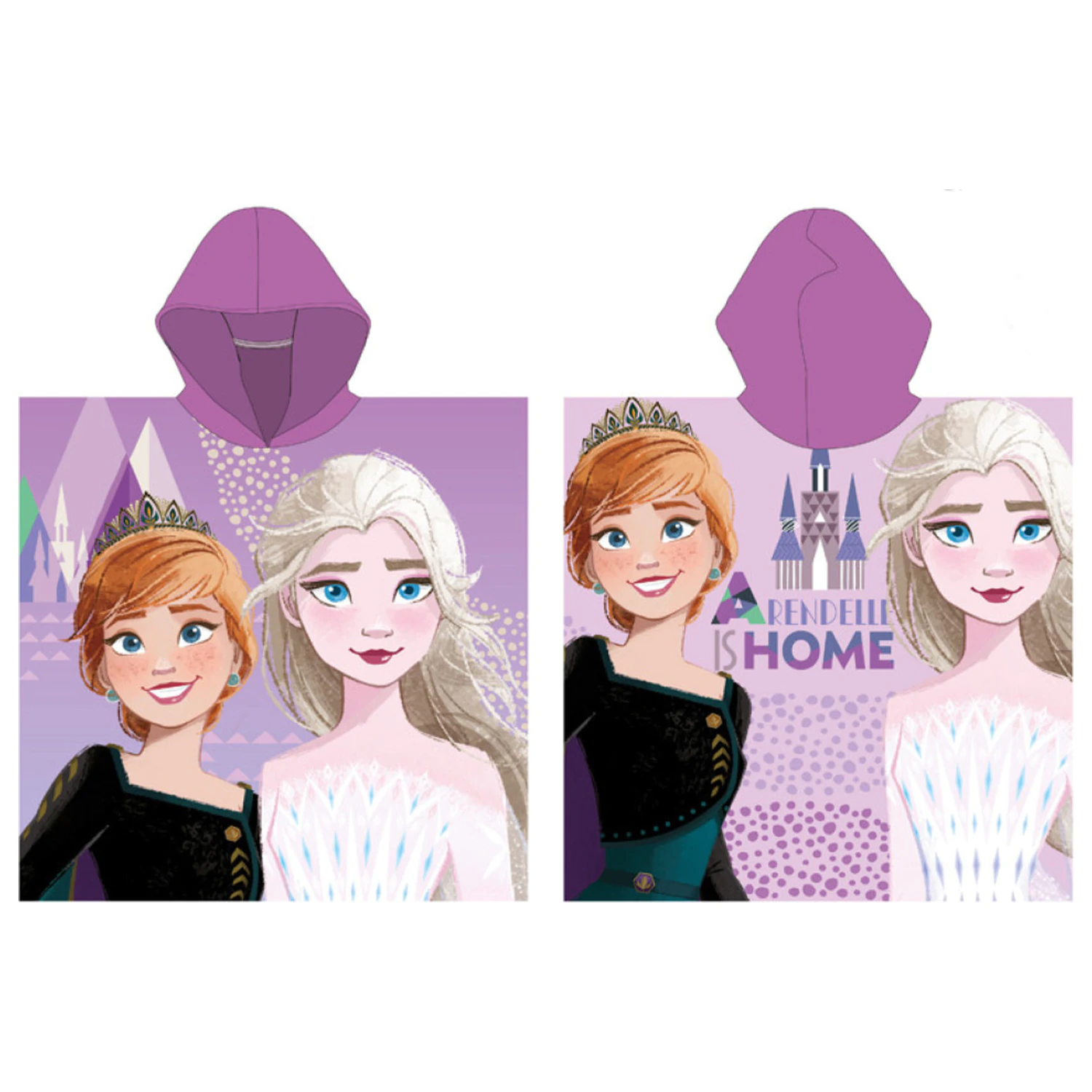 Disney Frozen Arendelle Strandtuch Poncho Produktfoto