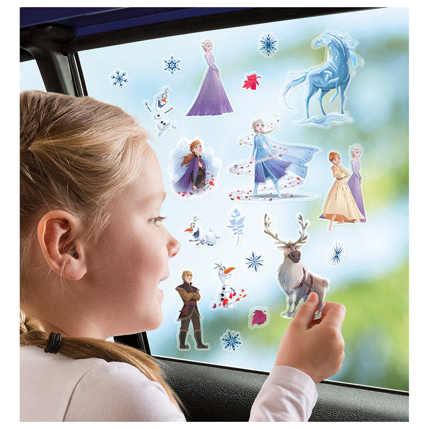 Disney Frozen Destiny Fensteraufkleber Set Produktfoto