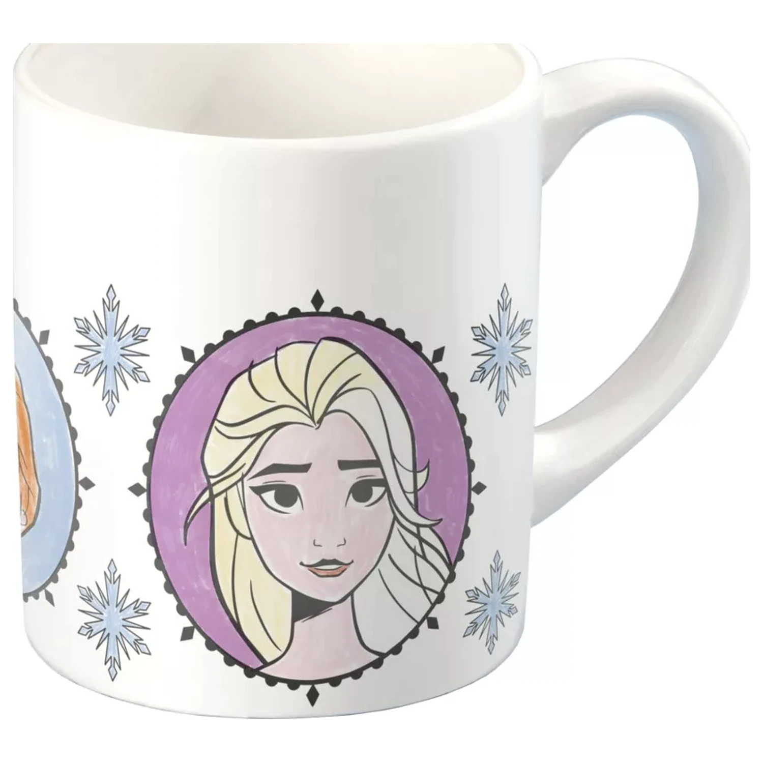Disney Frozen Destiny bemalbarer Porzellantasse 235 ml Produktfoto