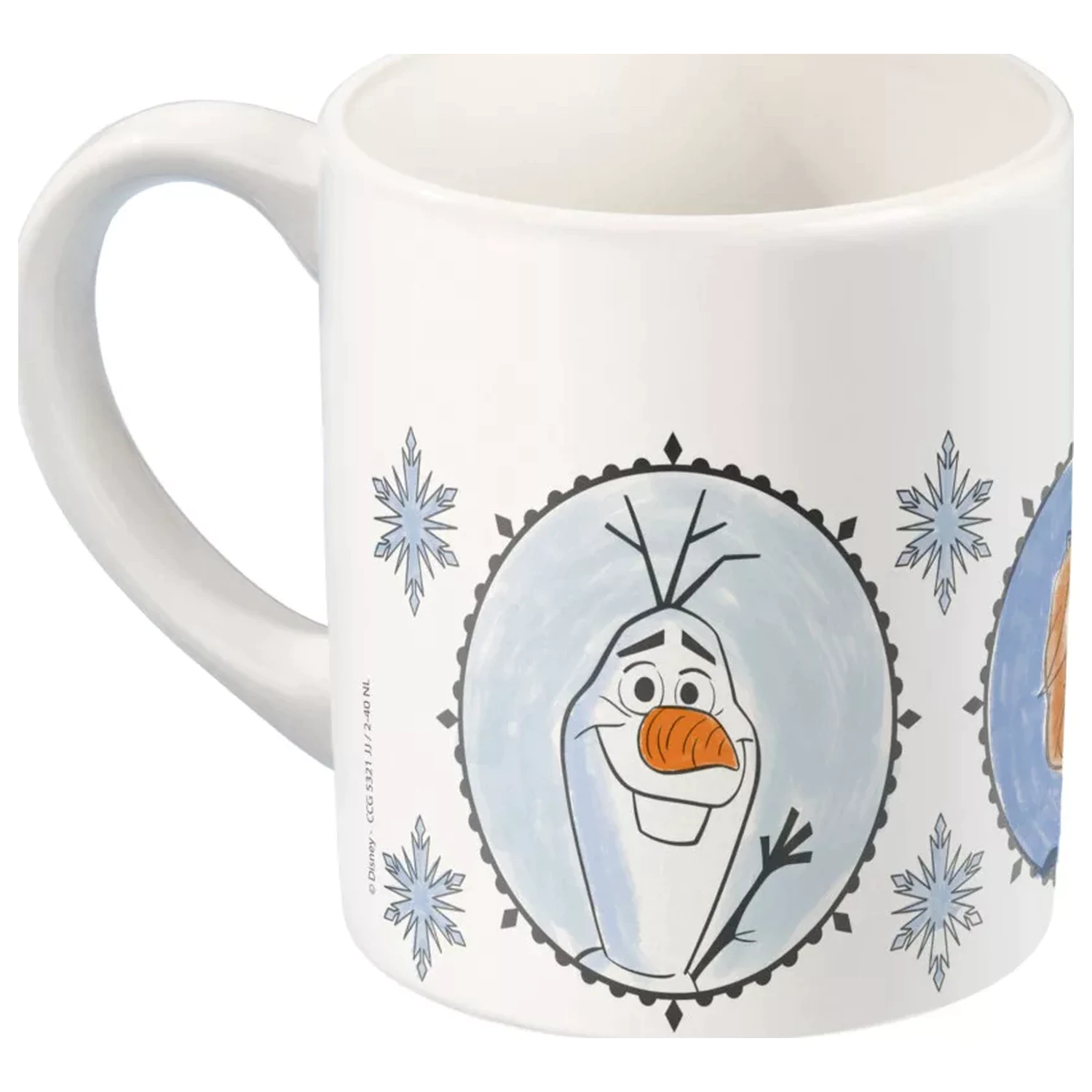 Disney Frozen Destiny bemalbarer Porzellantasse 235 ml Produktfoto