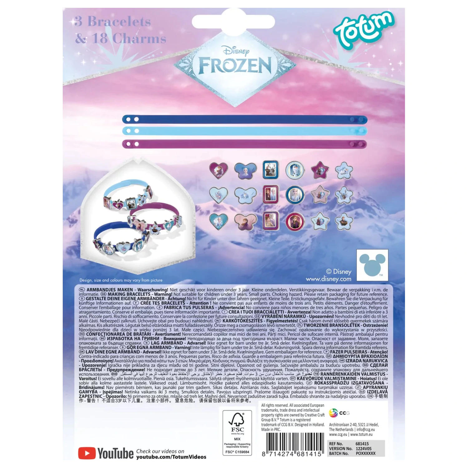Disney Frozen Destiny Armband Making Kit Produktfoto