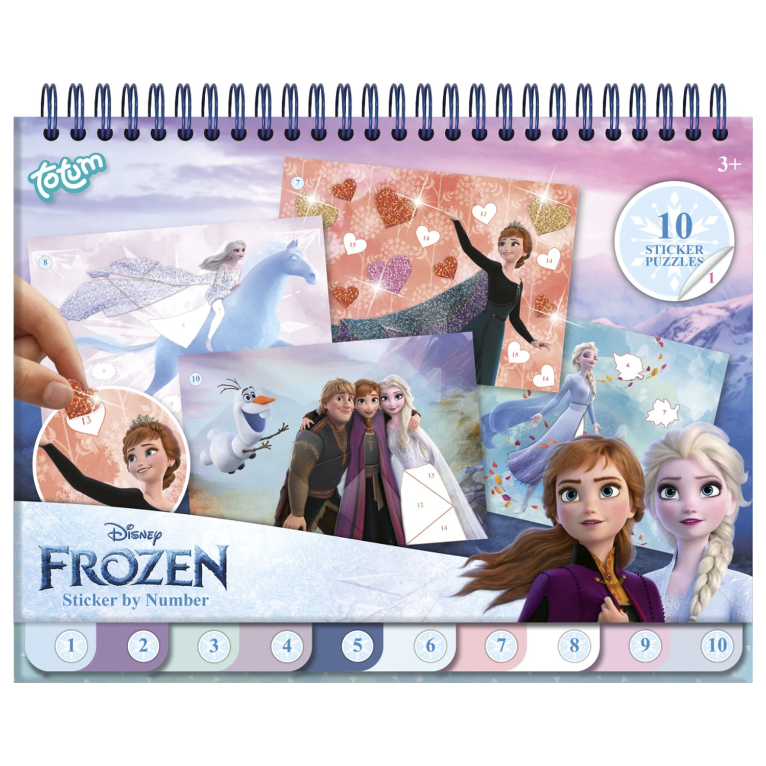 Disney Frozen Destiny Puzzle Sticker und Malset Produktfoto