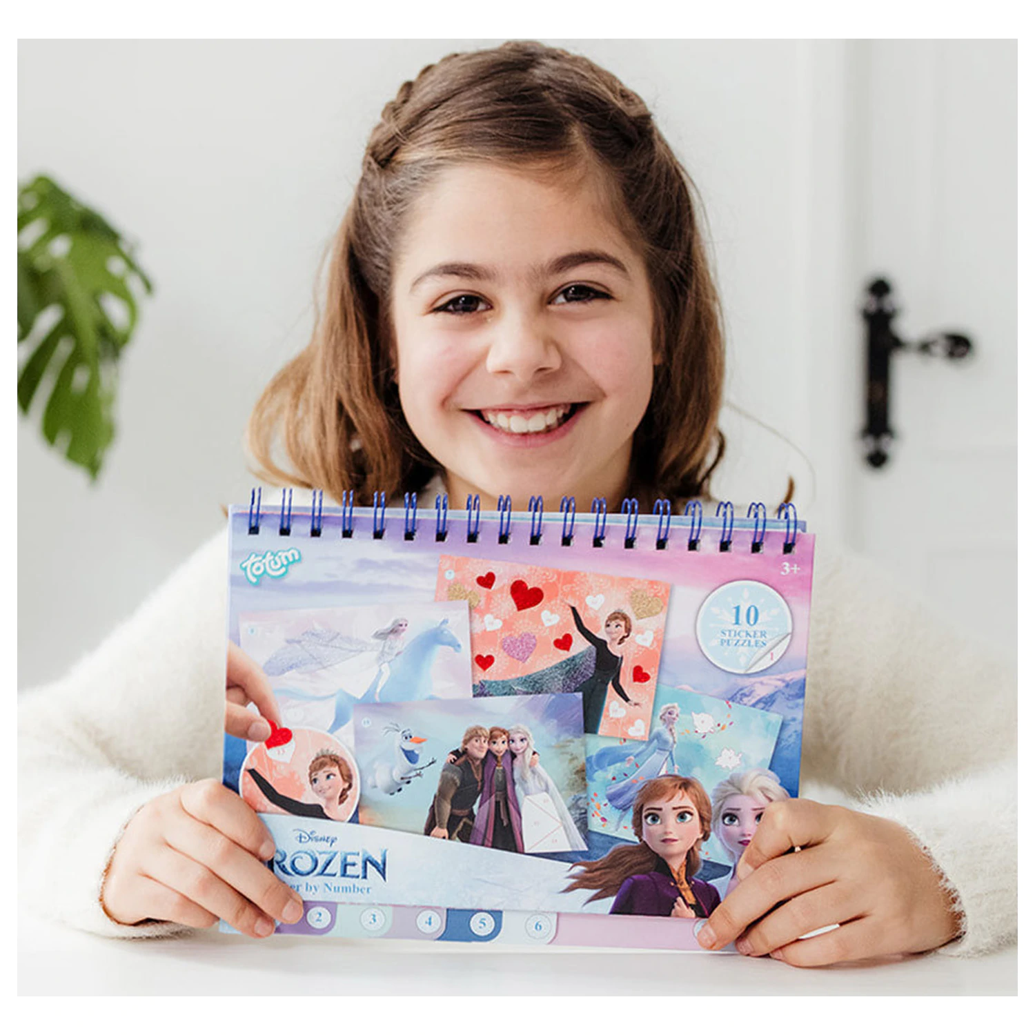 Disney Frozen Destiny Puzzle Sticker und Malset Produktfoto