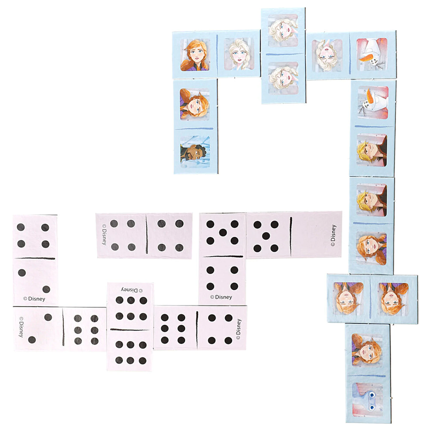 Disney Frozen Domino Spiel Produktfoto