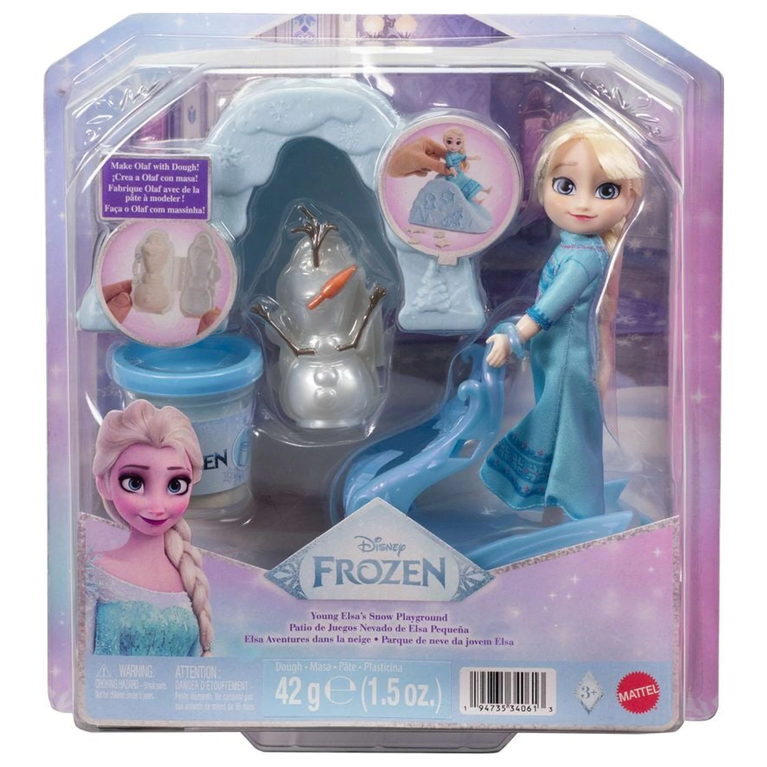 Disney Frozen Elsa und Olaf Blister Puppe Produktfoto