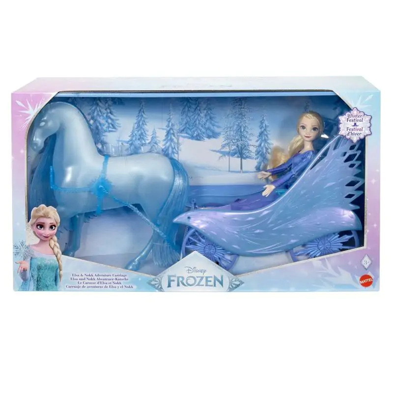 Disney Frozen Elsa Puppe und Carriage Nokk Spielset Produktfoto
