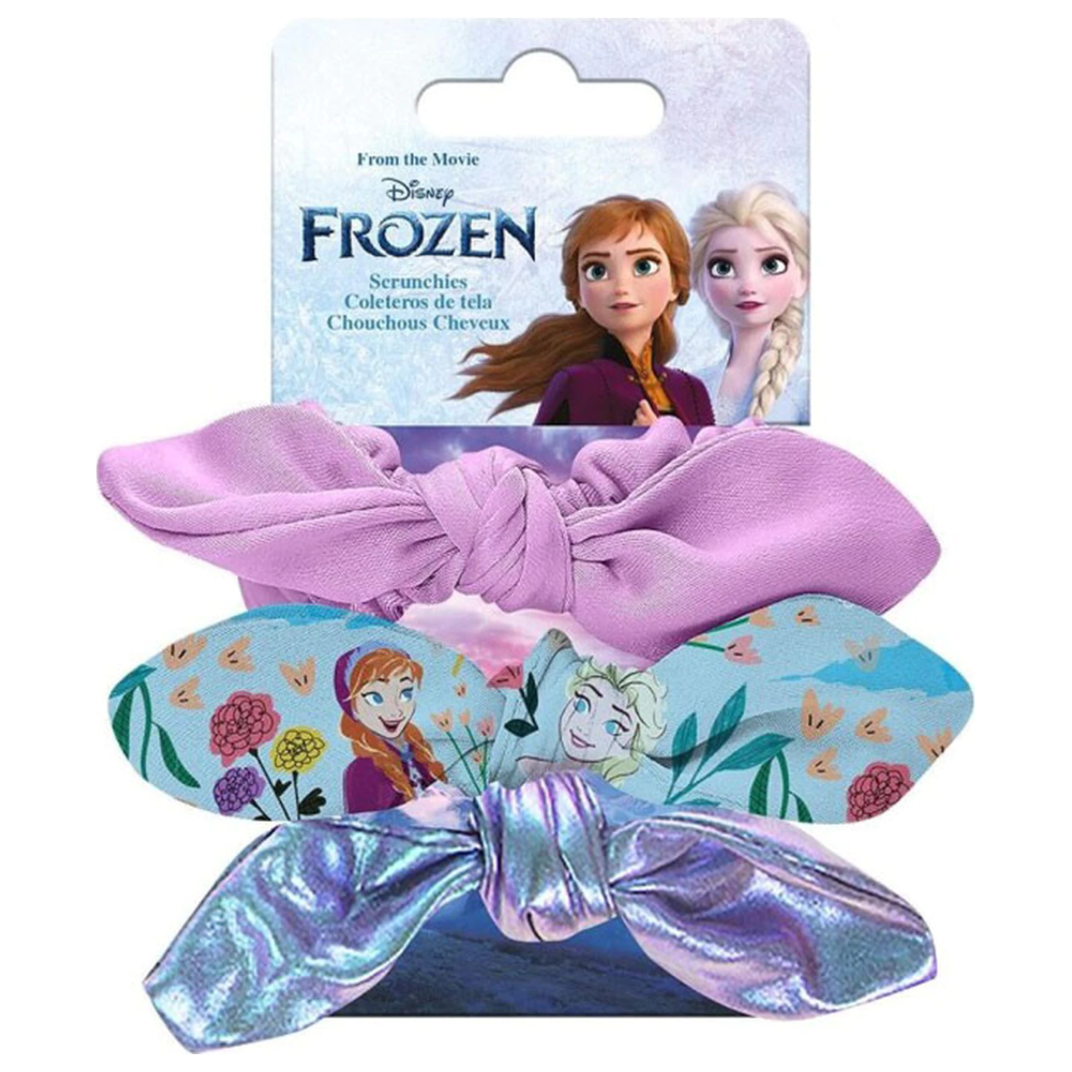 Disney Frozen Enchanted Haar Gummi Set 3er-Pack Produktfoto