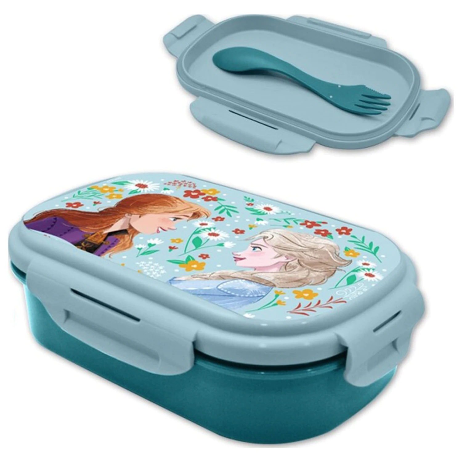 Disney Frozen Enchanted Brotdose + Besteck-Set Produktfoto