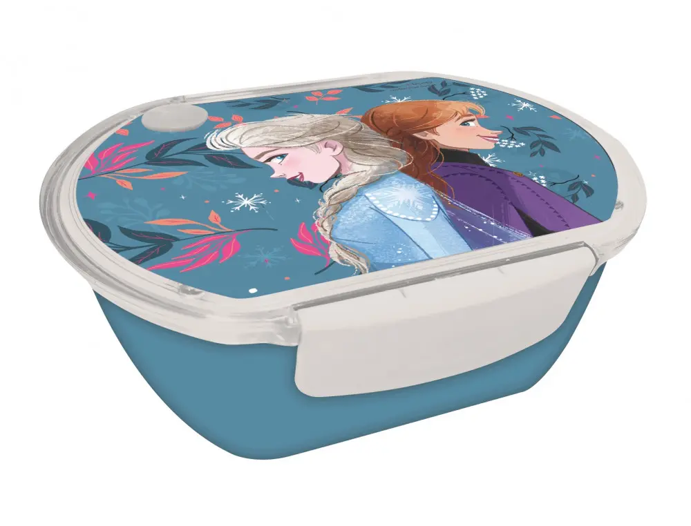 Disney Frozen Brotdose mit Edelstahl Thermobehälter Produktfoto