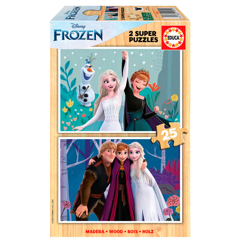 Disney Frozen Holzpuzzle  2x25St Produktfoto