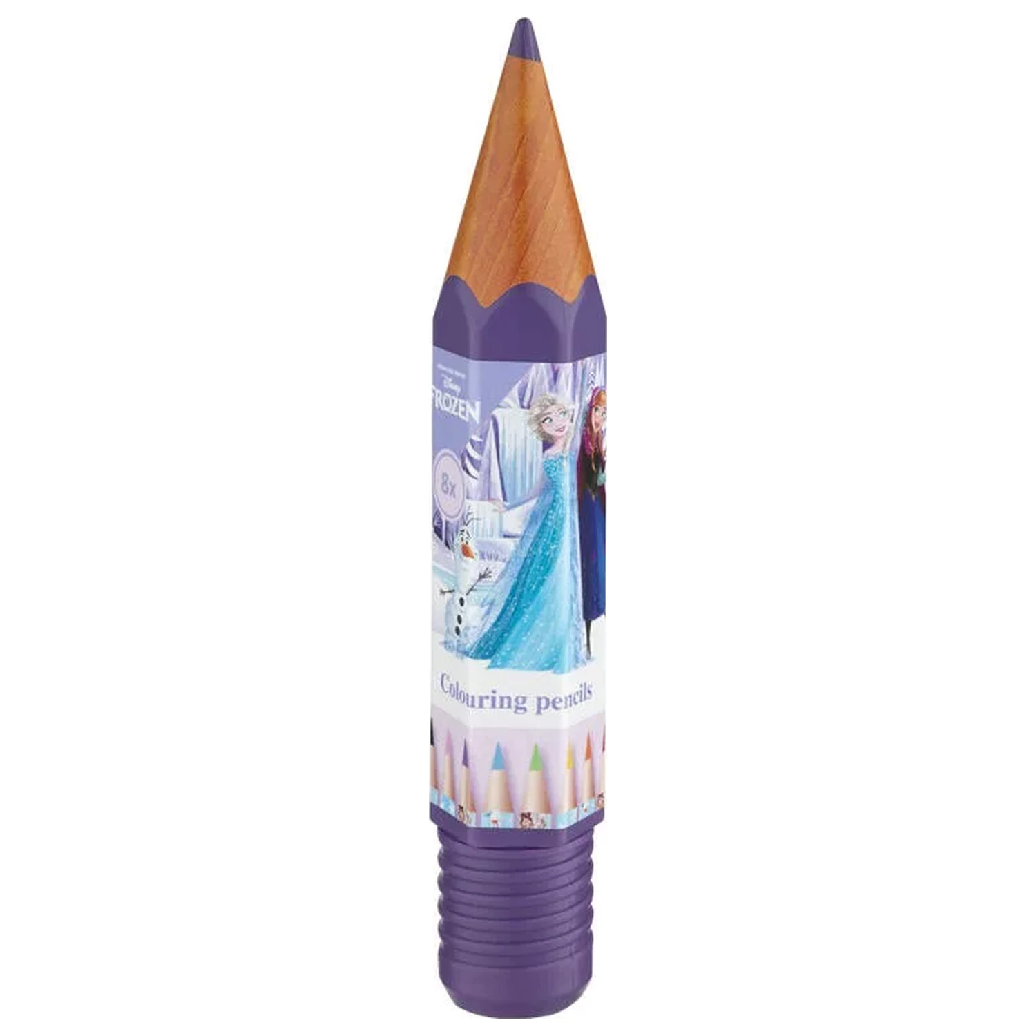 Disney Frozen Friends Farbstifte Set 8 Stück Produktfoto