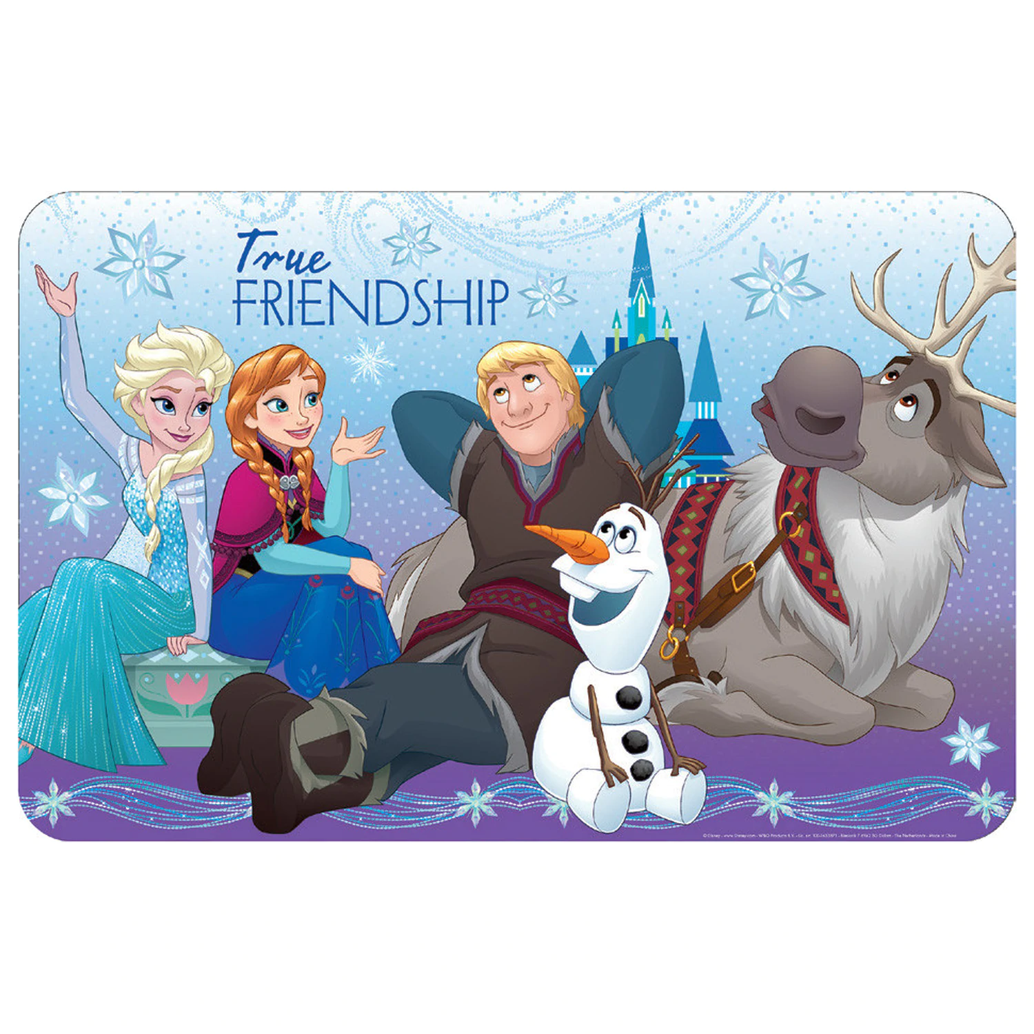 Disney Frozen Freundschafts-Tischset 43x28 cm Produktfoto