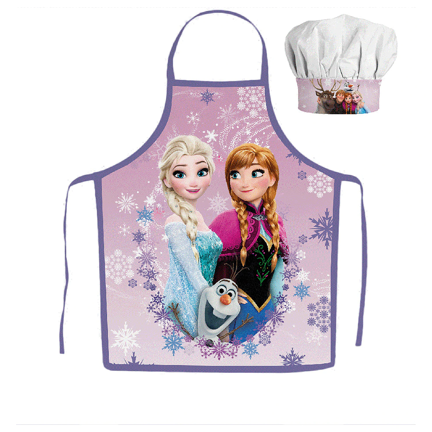 Disney Frozen Frosted Kinder Schürze 2-teiliges Set Produktfoto