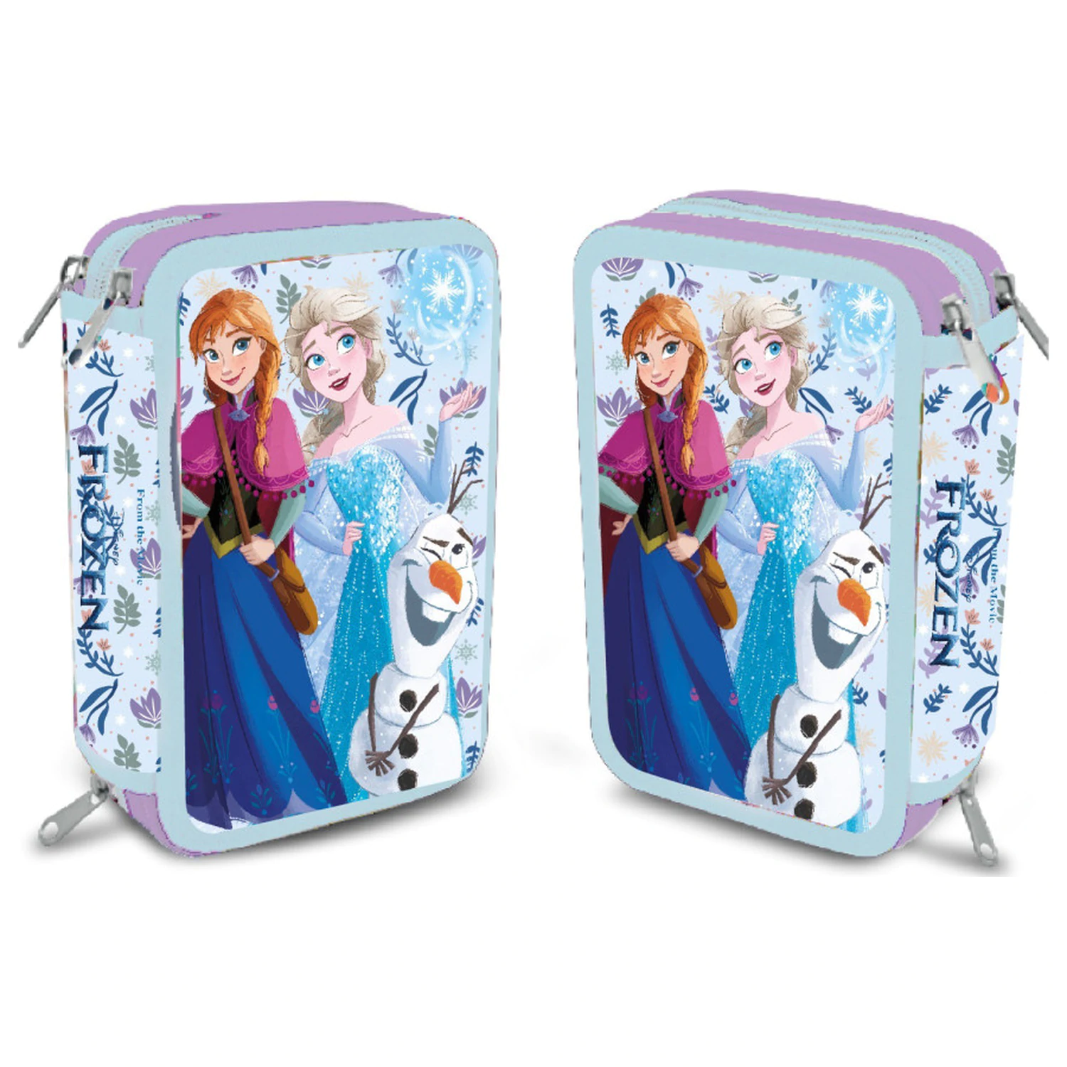 Disney Frozen Spaßgefülltes dreifaches Stifte-Etui Produktfoto
