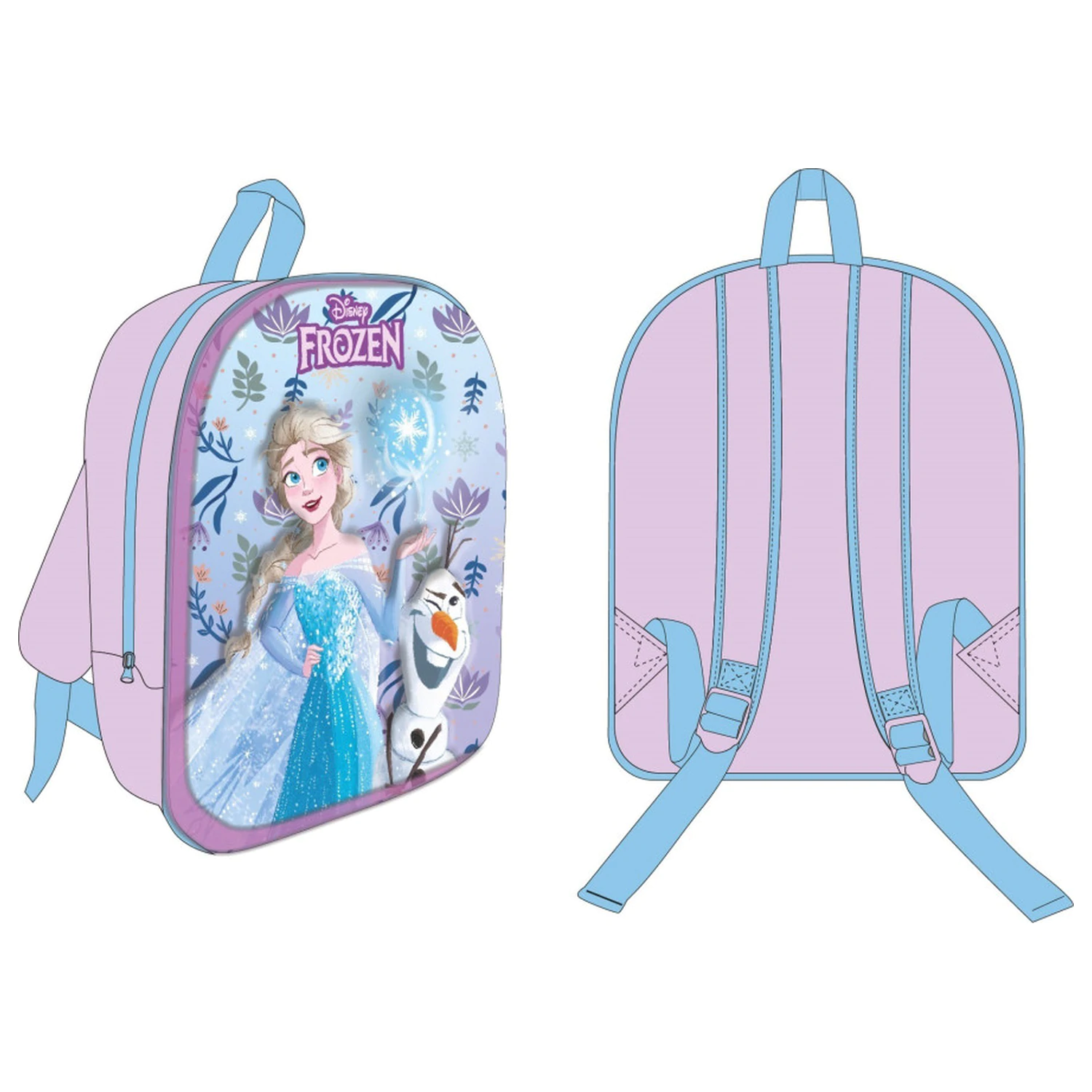 Disney Frozen Glamor 3D Rucksack, Tasche 30 cm Produktfoto