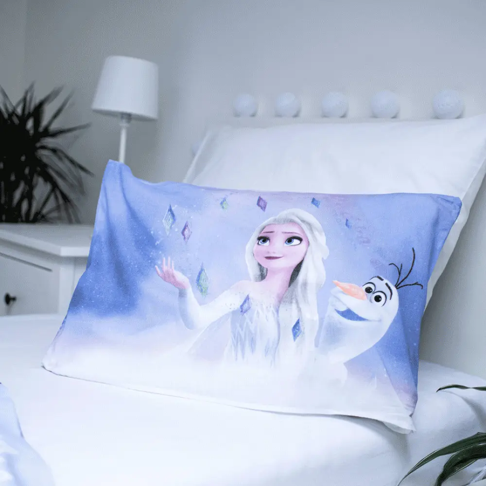 Disney Frozen Kinder Bettbezug 100x135 cm, Kissenbezug 40x60 cm Produktfoto
