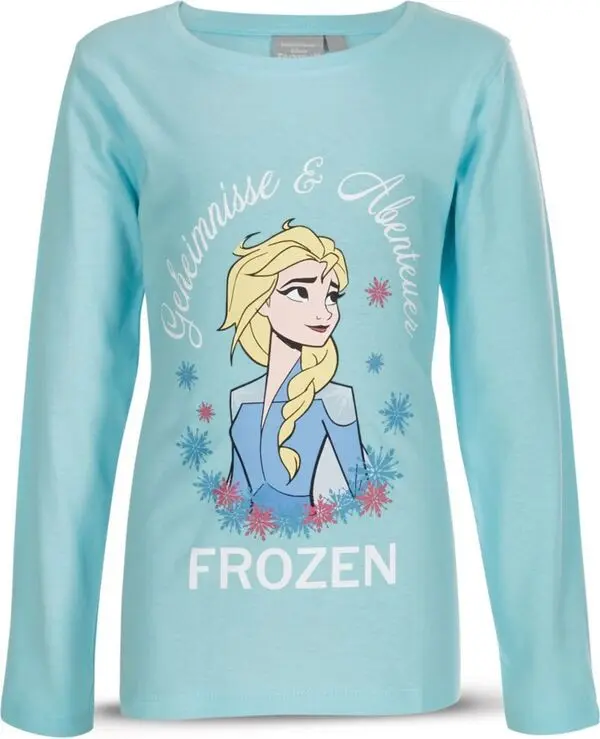 Disney Frozen Kinder Langarm T-Shirt, Oberteil Produktfoto