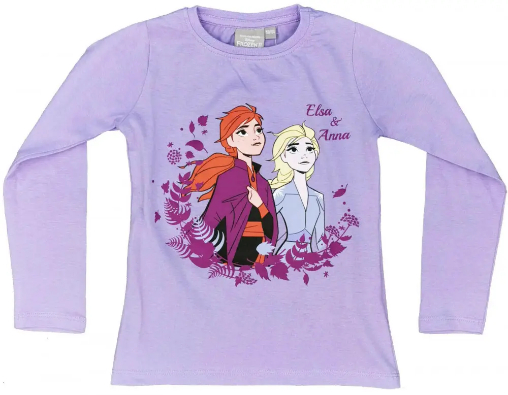 Disney Frozen Kinder Langarm-Oberteil Produktfoto