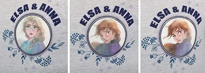 Disney Frozen Kinder Sweatshirt mit holografischem Print Produktfoto