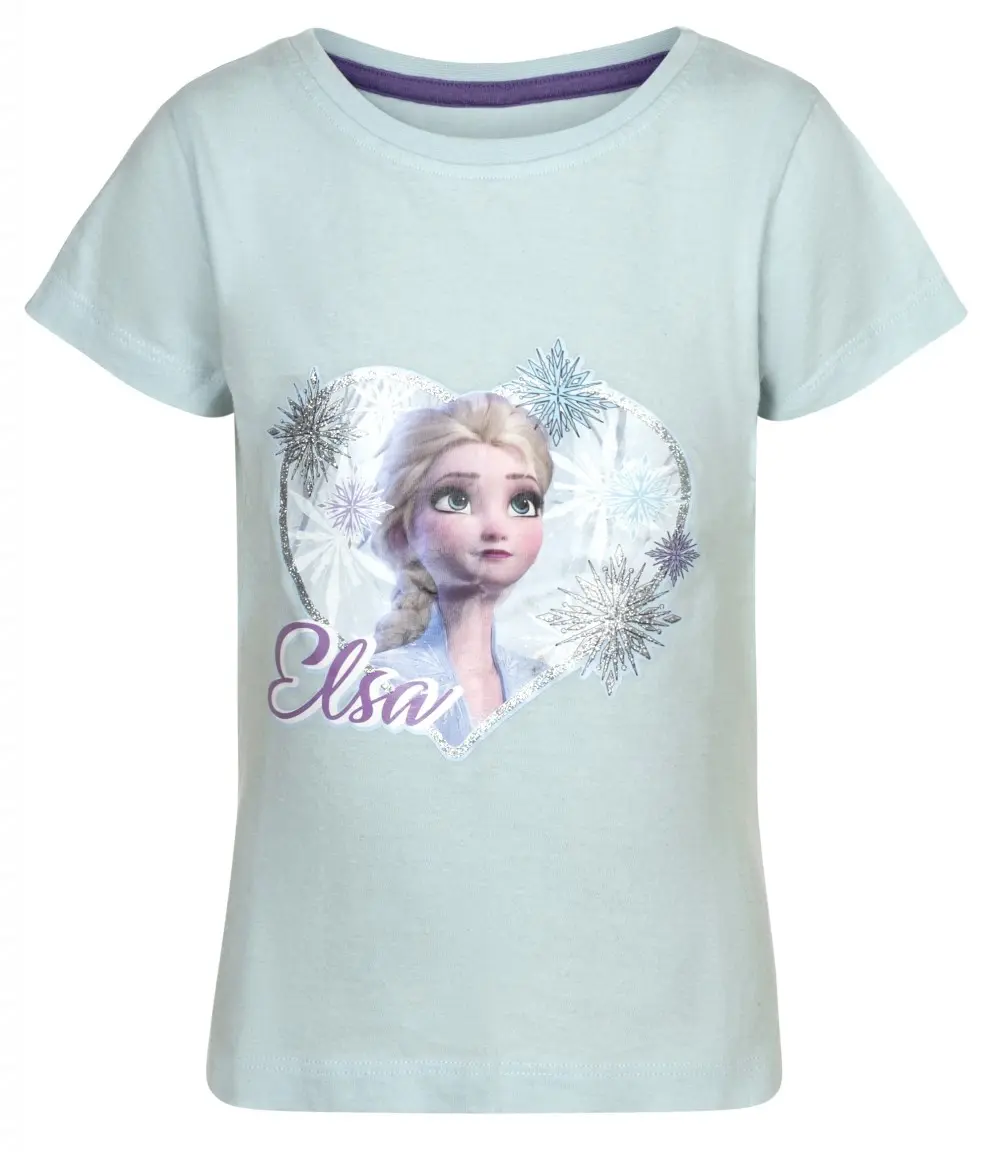 Disney Frozen Kinder Kurzarm-T-Shirt Top Produktfoto