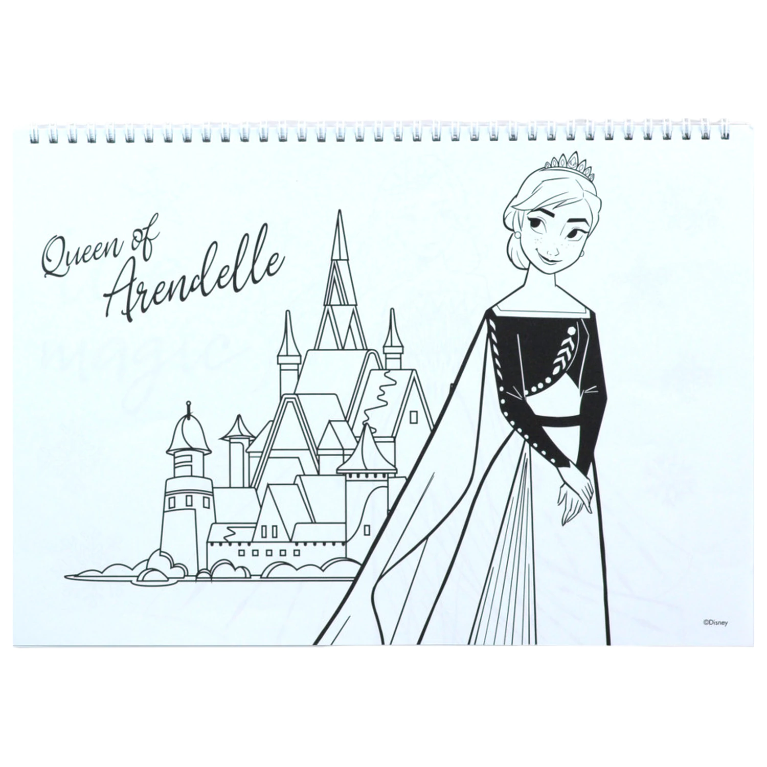 Disney Frozen Heart A/4 Spiral Skizzenbuch 40 Blatt mit Aufklebern Produktfoto