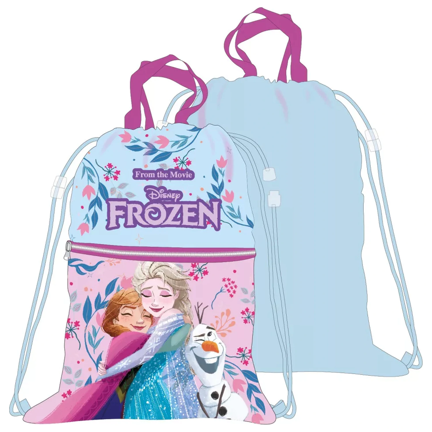 Disney Frozen Hug Deluxe Sporttasche, Turnbeutel 45 cm Produktfoto